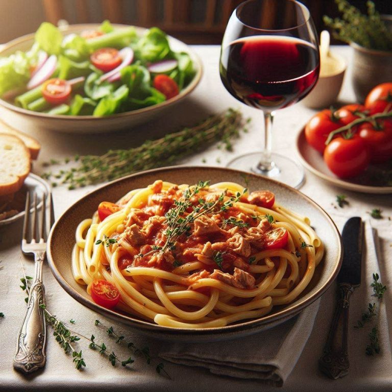 Nudeln mit Thunfischsauce Rezept / byKochmuffel Nudeln & Pasta Genuss