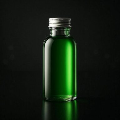 Jade Essence Oil Smaragdgrünes asiatisches Kräuteröl mit feiner Zitrusnote, glänzender Textur und aromatischem Duft, perfekt zum Verfeinern moderner Gerichte